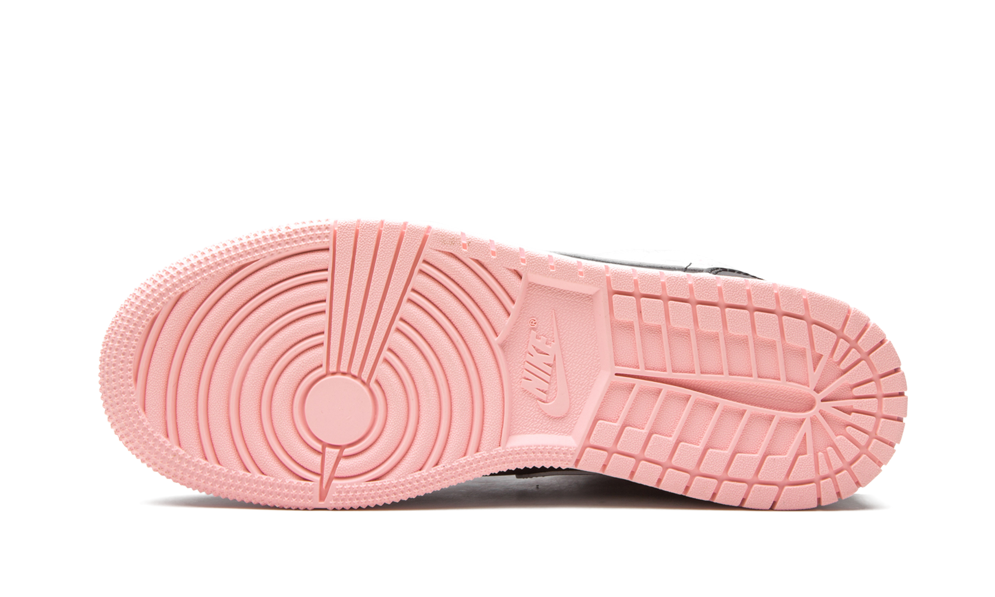 jordan 1 mid arctic pink black gs+555112-061+bottom view