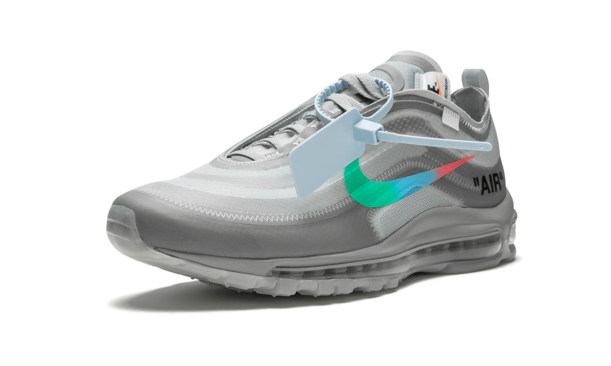 nike air max 97 off white menta+AJ4585-101+left diagnol single view