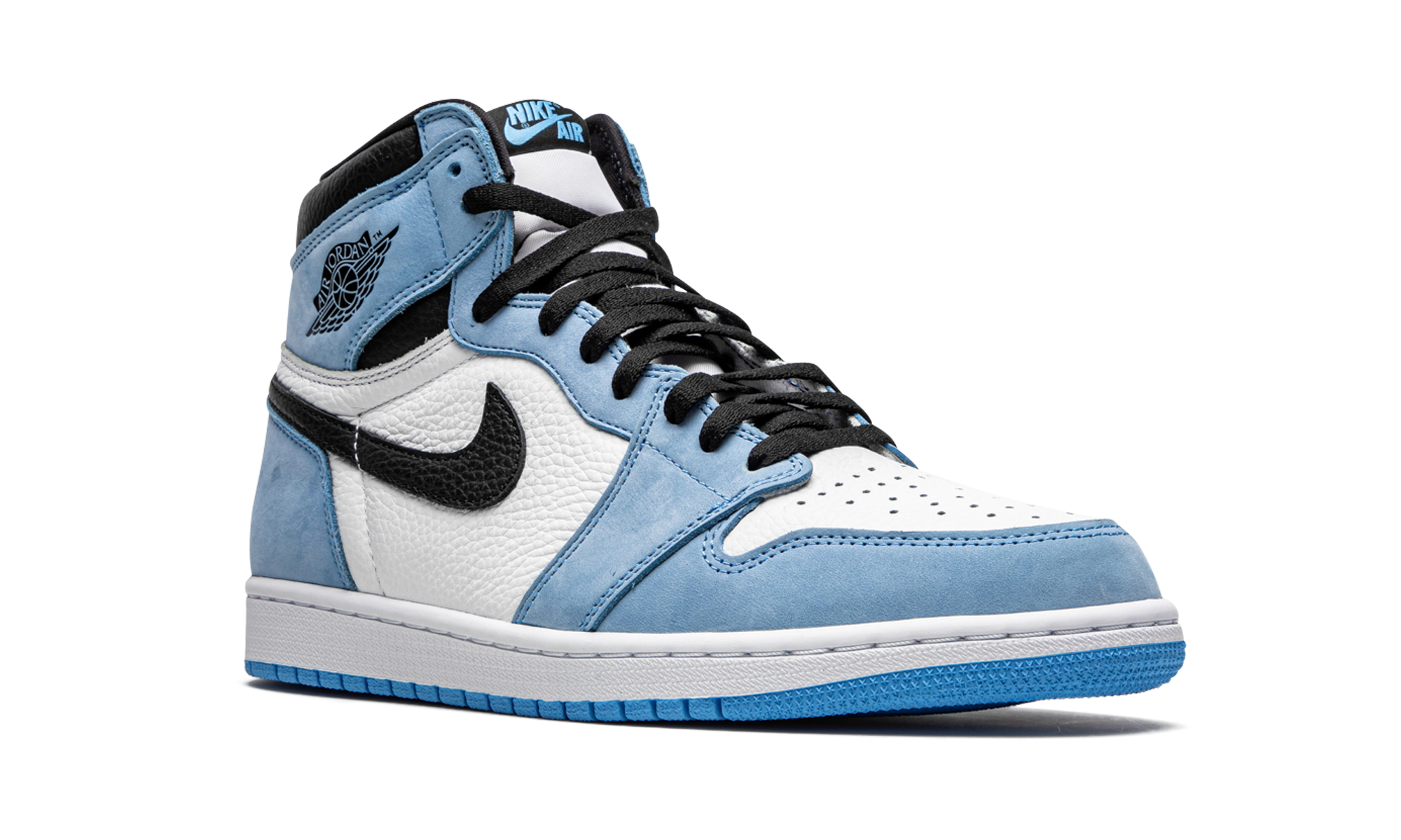 jordan 1 retro high og university blue+555088-134+diagnol right view