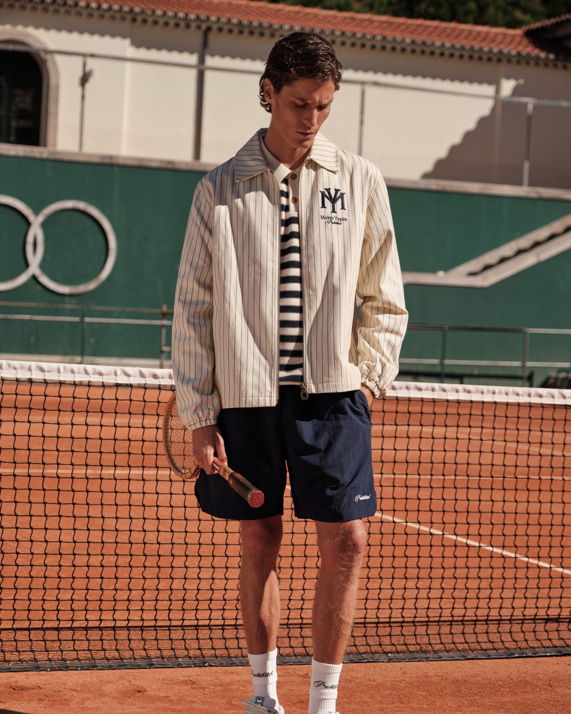 Prohibited Belmont Jacket Cream, Lifestyle View 4, SKU 205 0100 - 0318