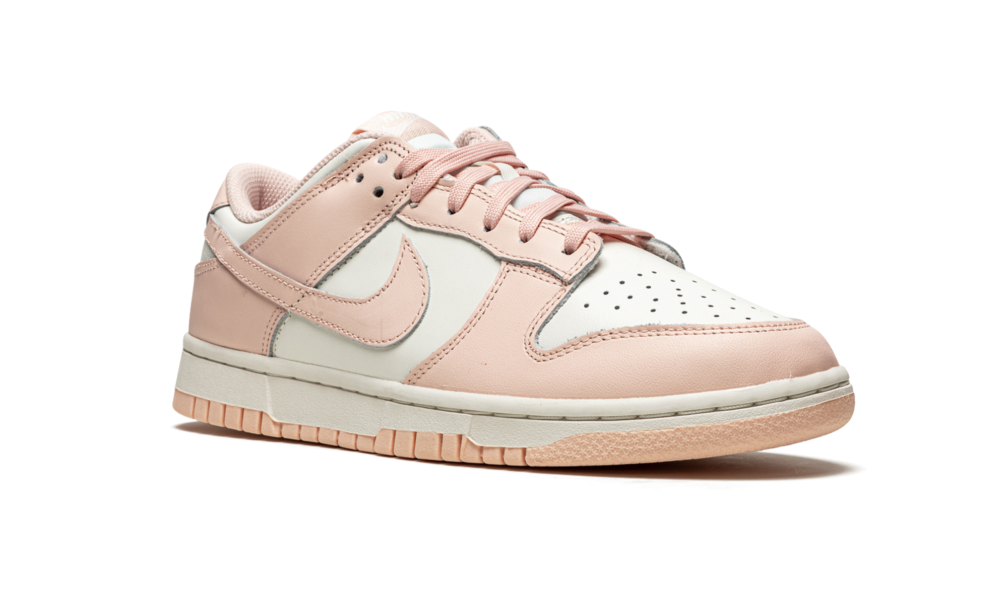nike dunk low orange pearl women s+DD1503-102+diagnol right view 2
