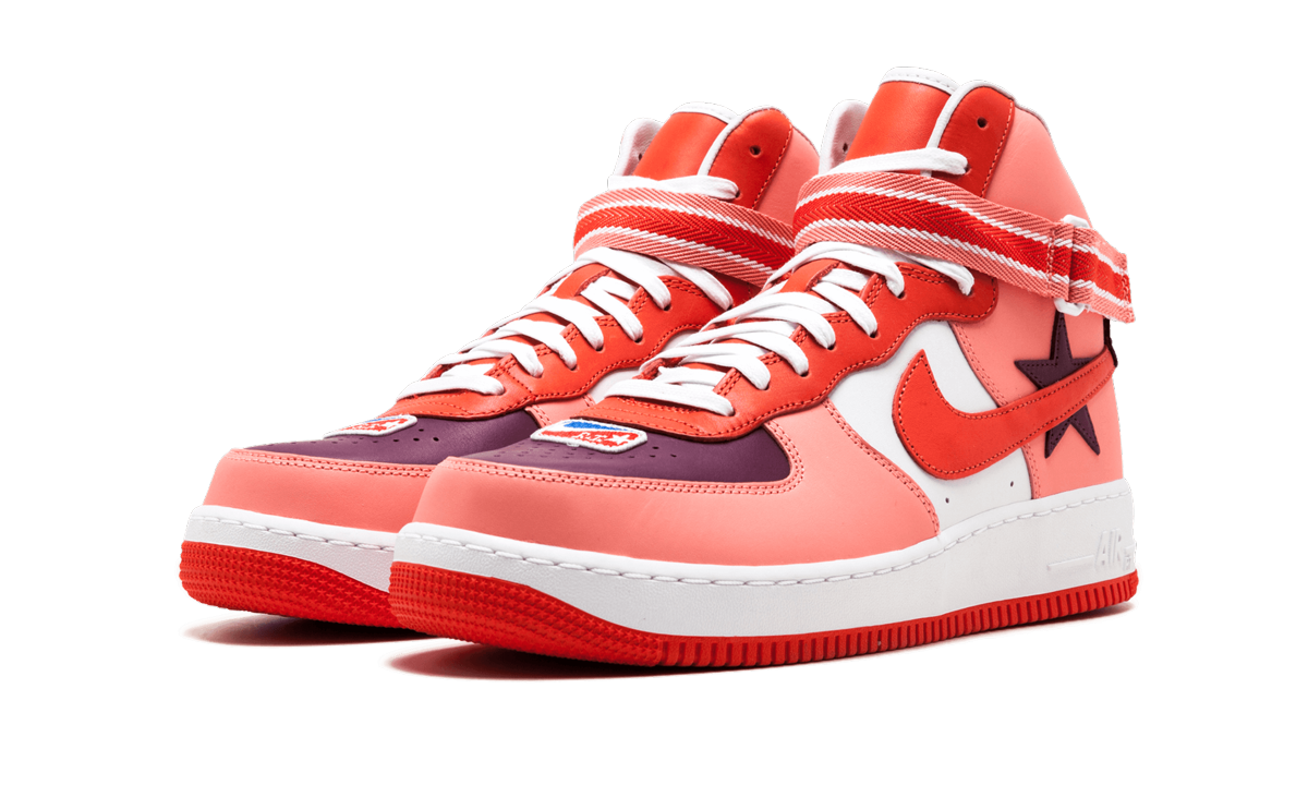 nike air force 1 high riccardo tisci all star 2018 pink+AQ3366-601+diagnol left view