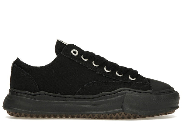 Maison Mihara Yasuhiro Peterson OG Sole Canvas Low Black Black