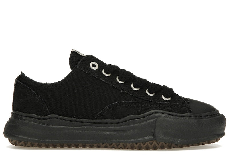 Maison Mihara Yasuhiro Peterson OG Sole Canvas Low Black Black