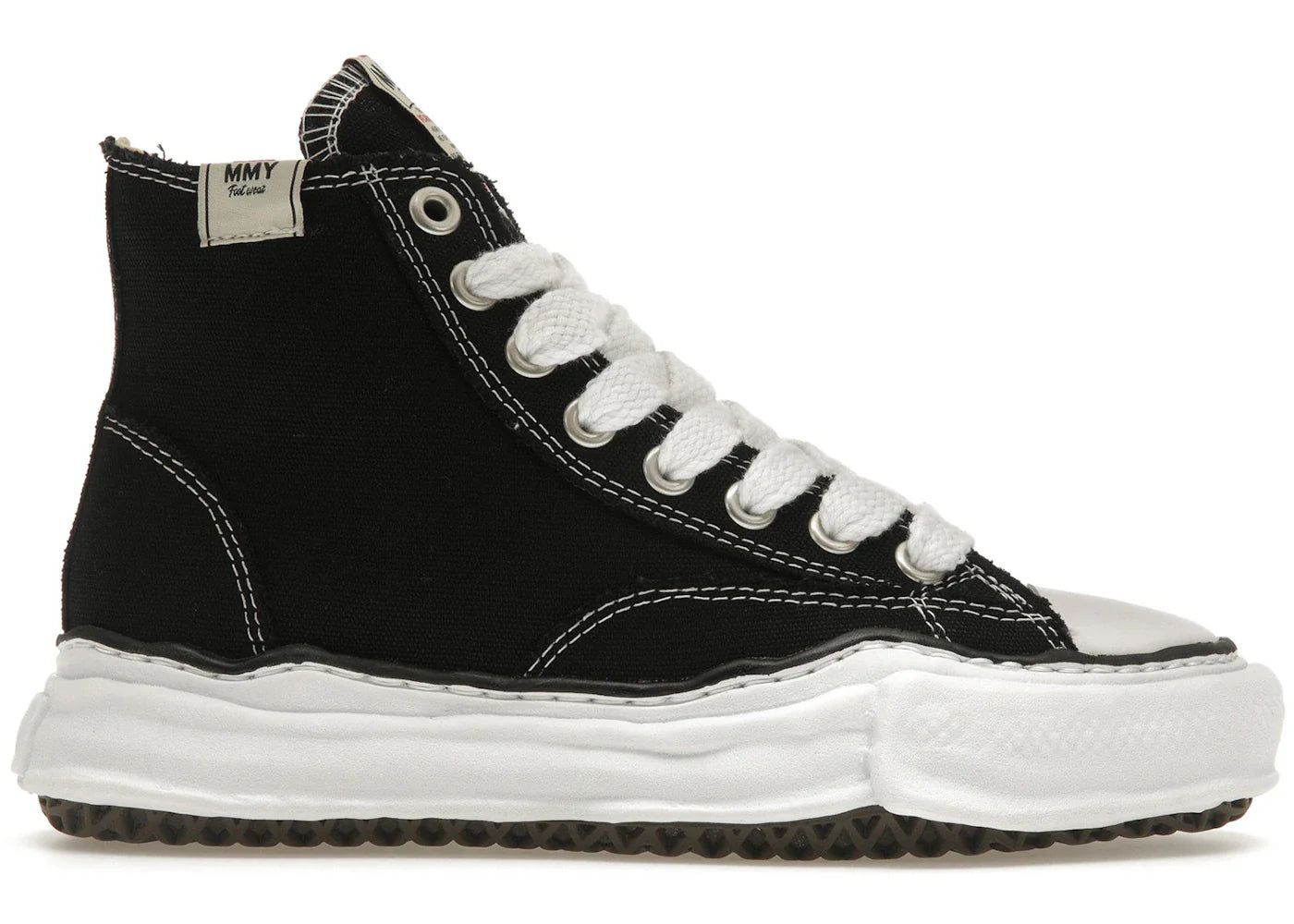 Maison Mihara Yasuhiro Peterson OG Sole Canvas High Black