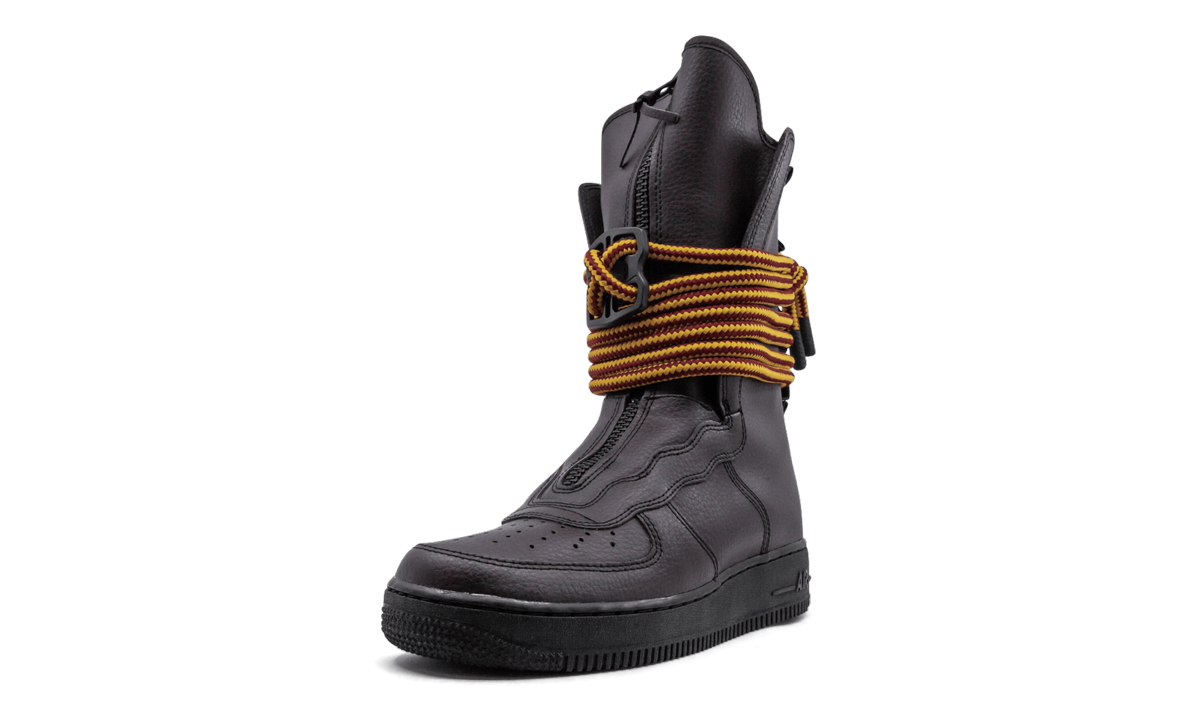 nike sf air force 1 high beef and broccoli pack+AA1128-204+left diagnol single view