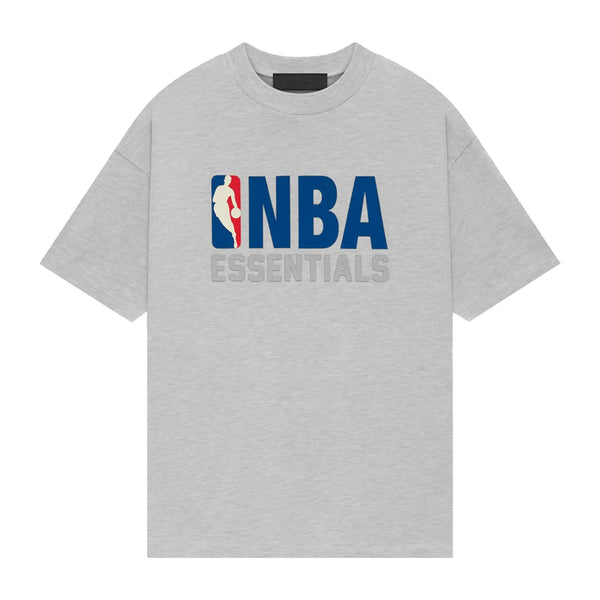 Fear of God Essentials T-Shirt x NBA Light Heather