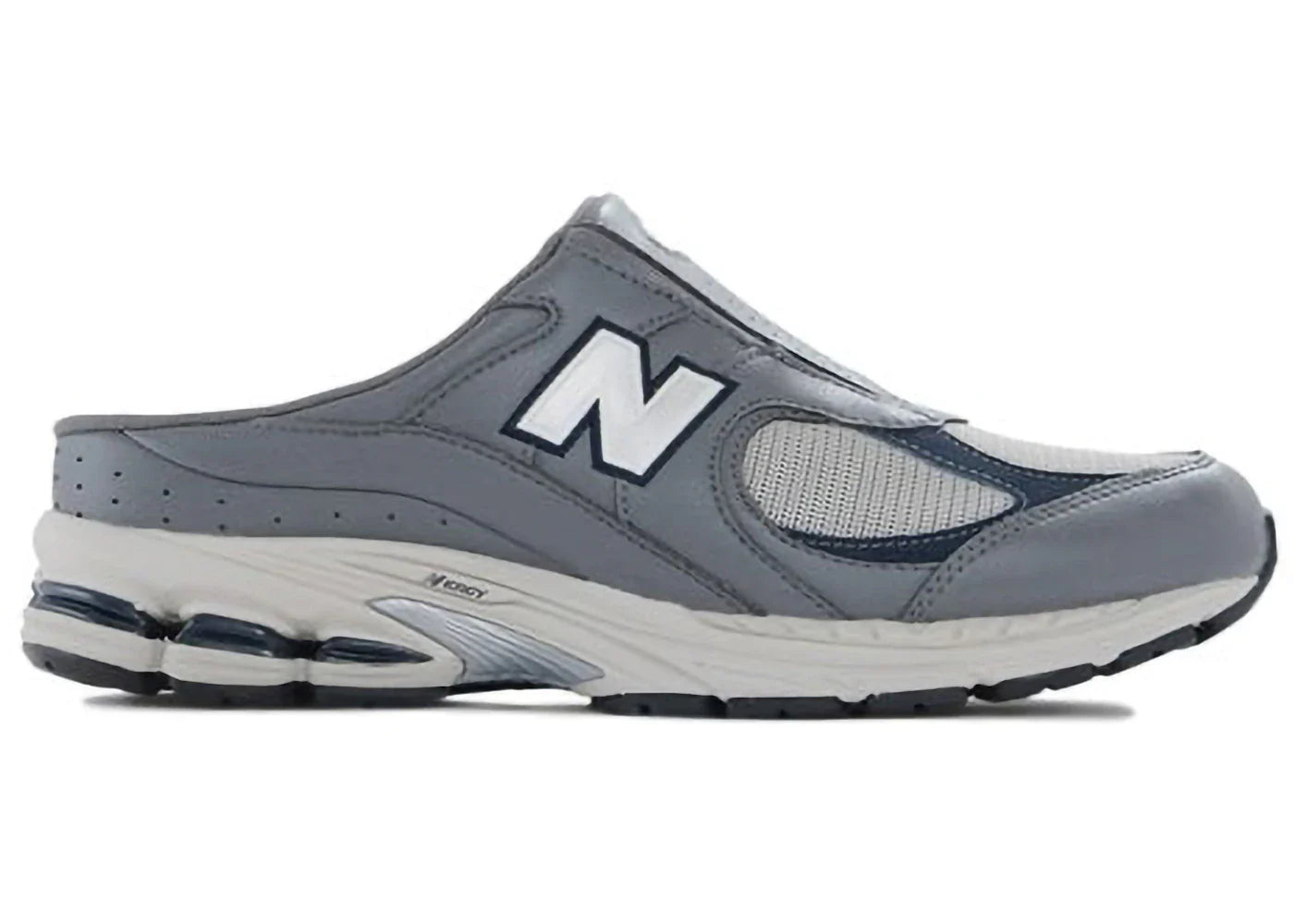 New Balance 2002R Mule Dark Grey Navy