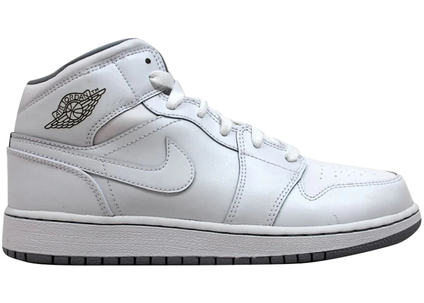 Jordan 1 Mid White (GS)