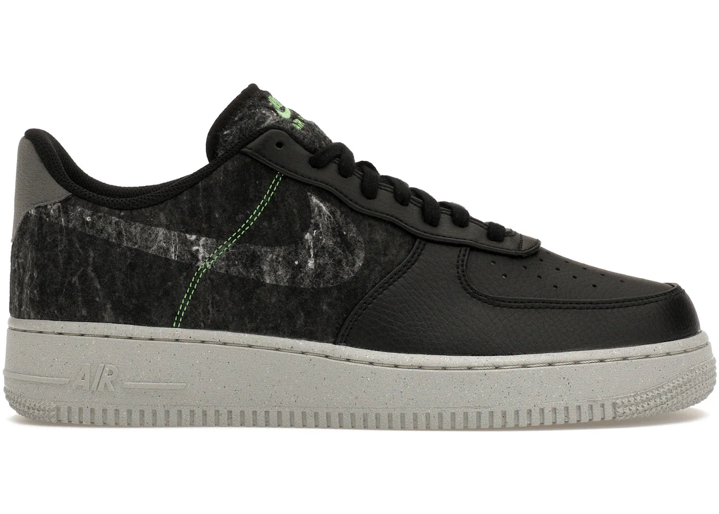 Nike Air Force 1 Low '07 LV8 Black Electric Green