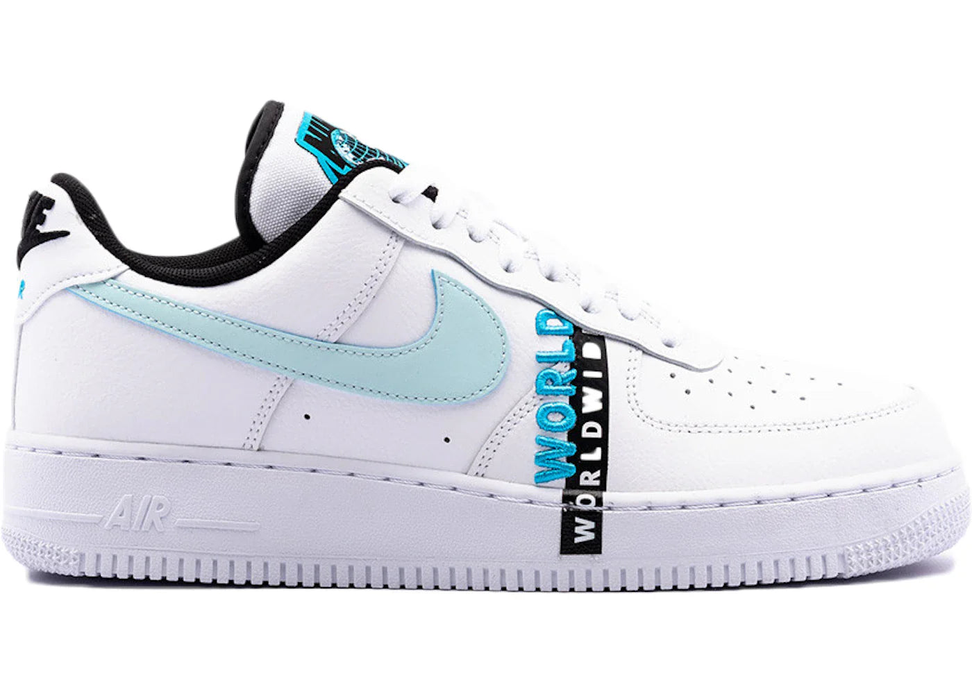 Nike Air Force 1 Low '07 LV8 Worldwide Pack White Blue Fury