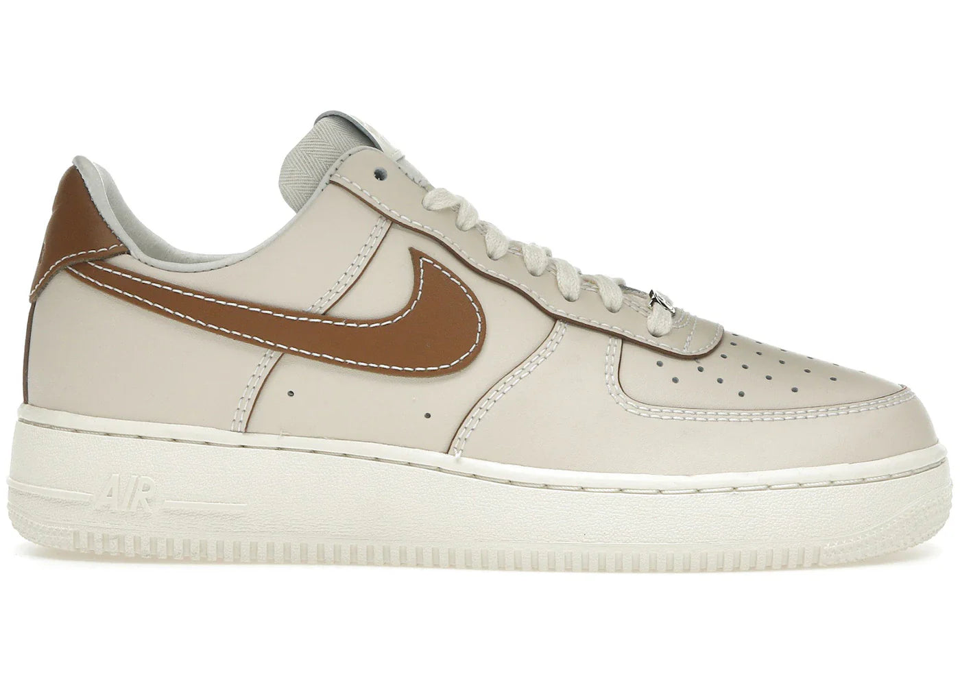 Nike Air Force 1 '07 Pearl White Pale Ivory Sail Light British Tan