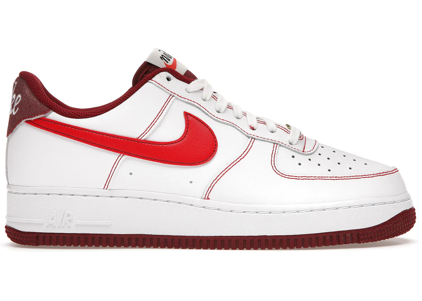 Nike Air Force 1 Low '07 First Use White Team Red