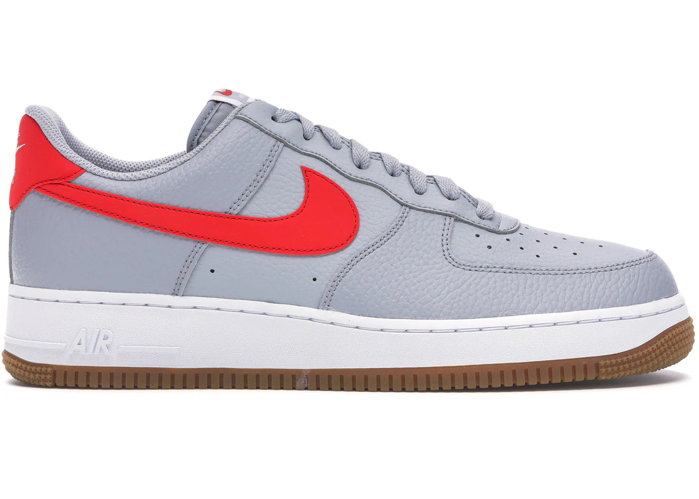 Nike Air Force 1 Low '07 Wolf Grey University Red