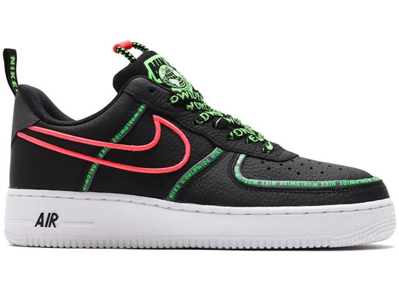 Nike Air Force 1 Low '07 Worldwide Pack Black
