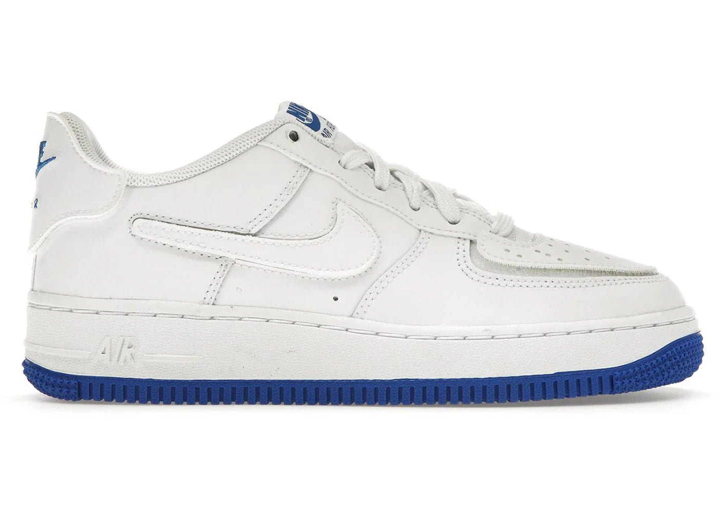 Nike Air Force 1/1 White Royal Blue (GS)