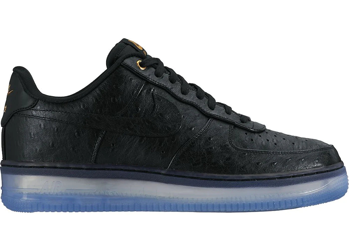 Nike Air Force 1 CMFT Lux Low Black Ostrich