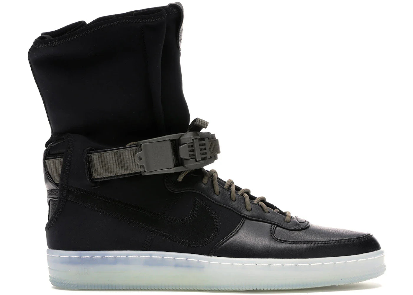 Nike Air Force 1 Downtown Acronym Black Olive