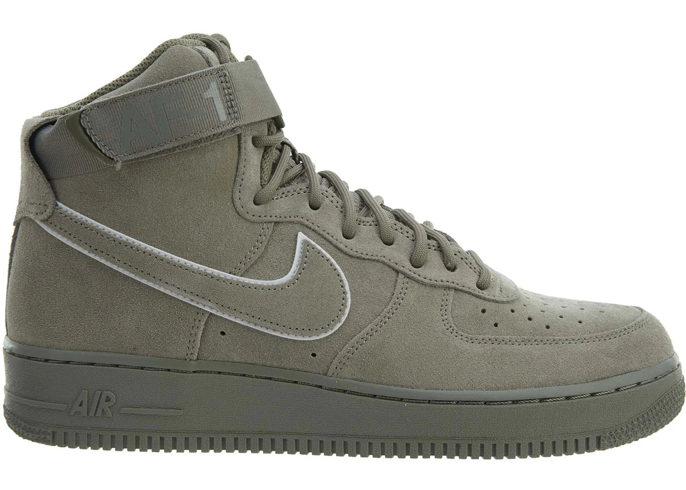 Nike Air Force 1 High '07 LV8 Suede Dark Stucco Black Summit White