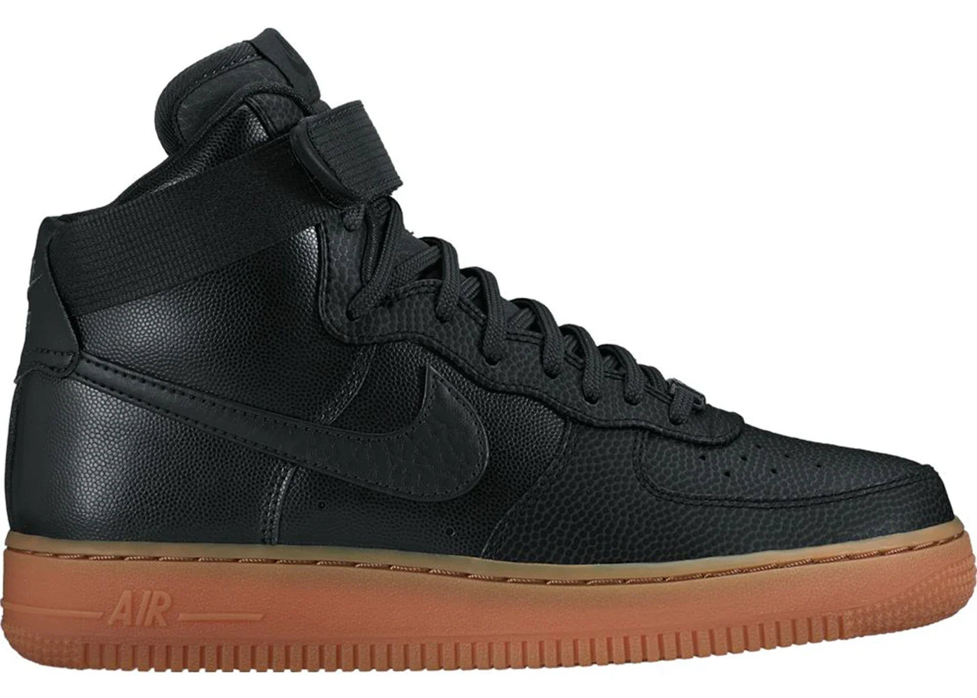 Nike Air Force 1 High Black Dark Grey Gum (Women's)