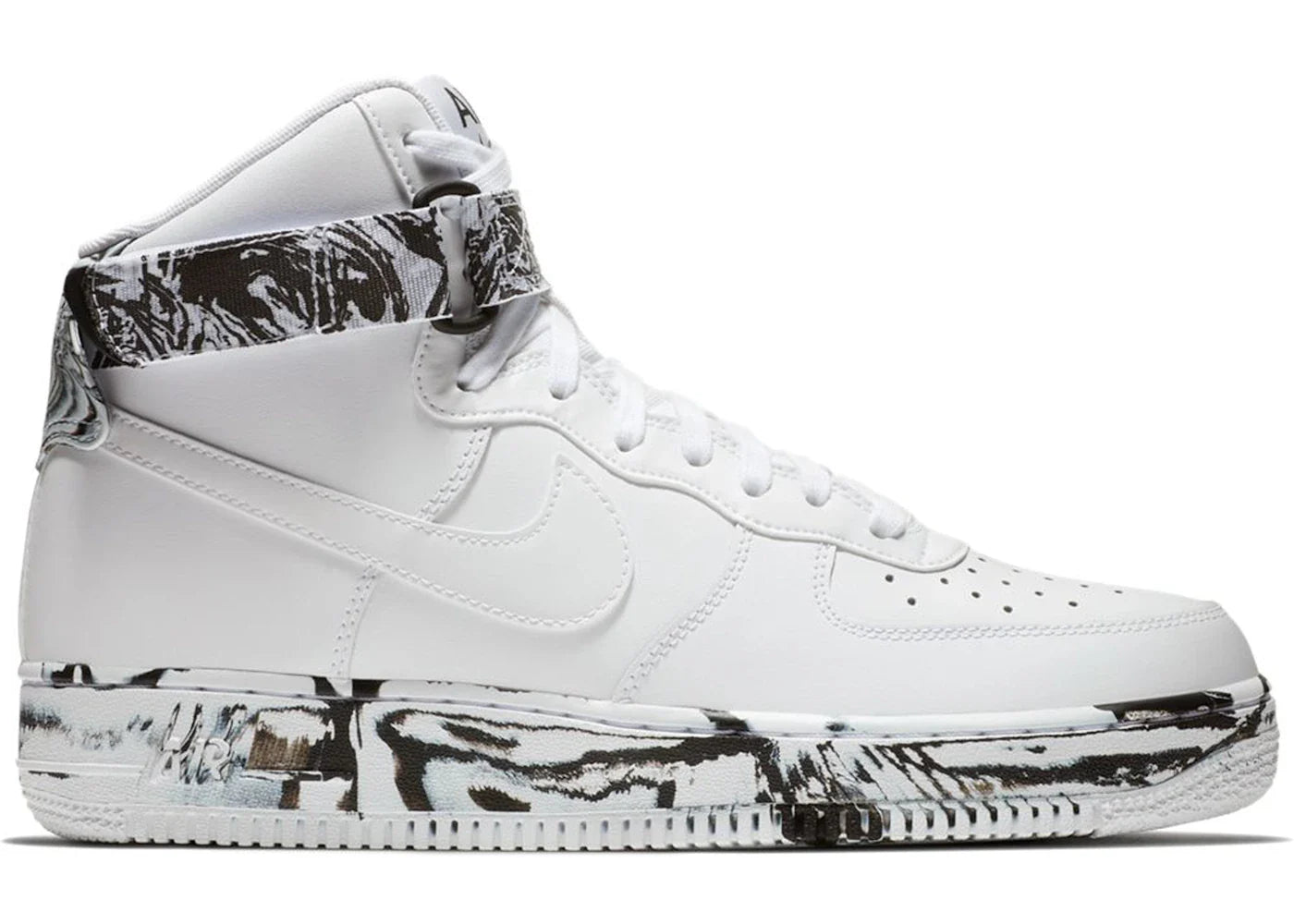 Nike Air Force 1 High Dip Dye White Black
