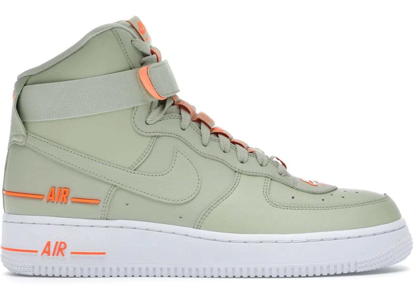 Nike Air Force 1 High Dual Air Olive Orange