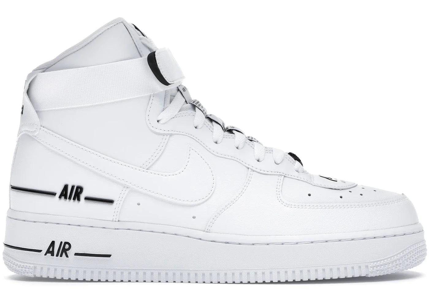 Nike Air Force 1 High Dual Air White Black