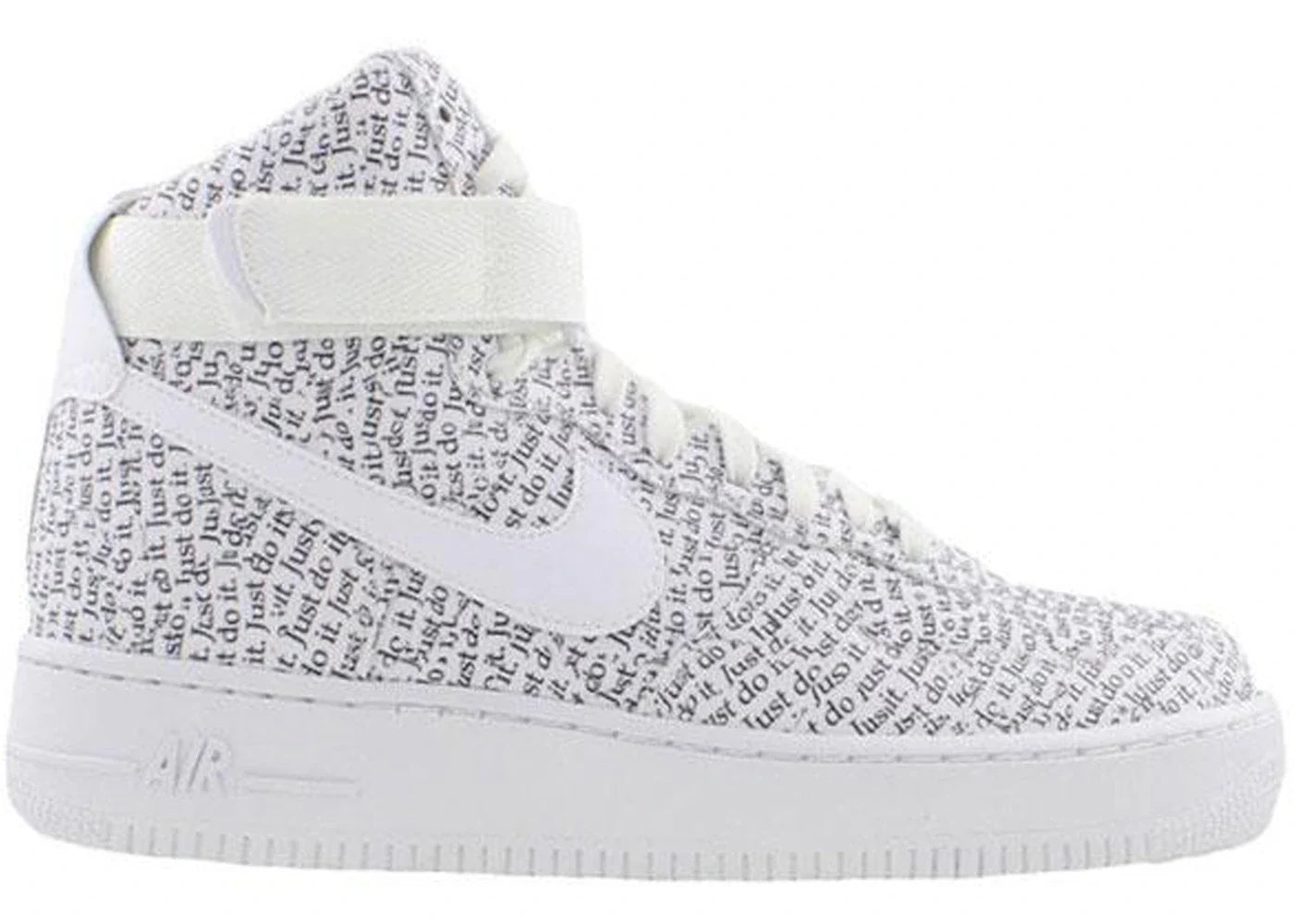 Nike Air Force 1 High Just Do It Pack White Black