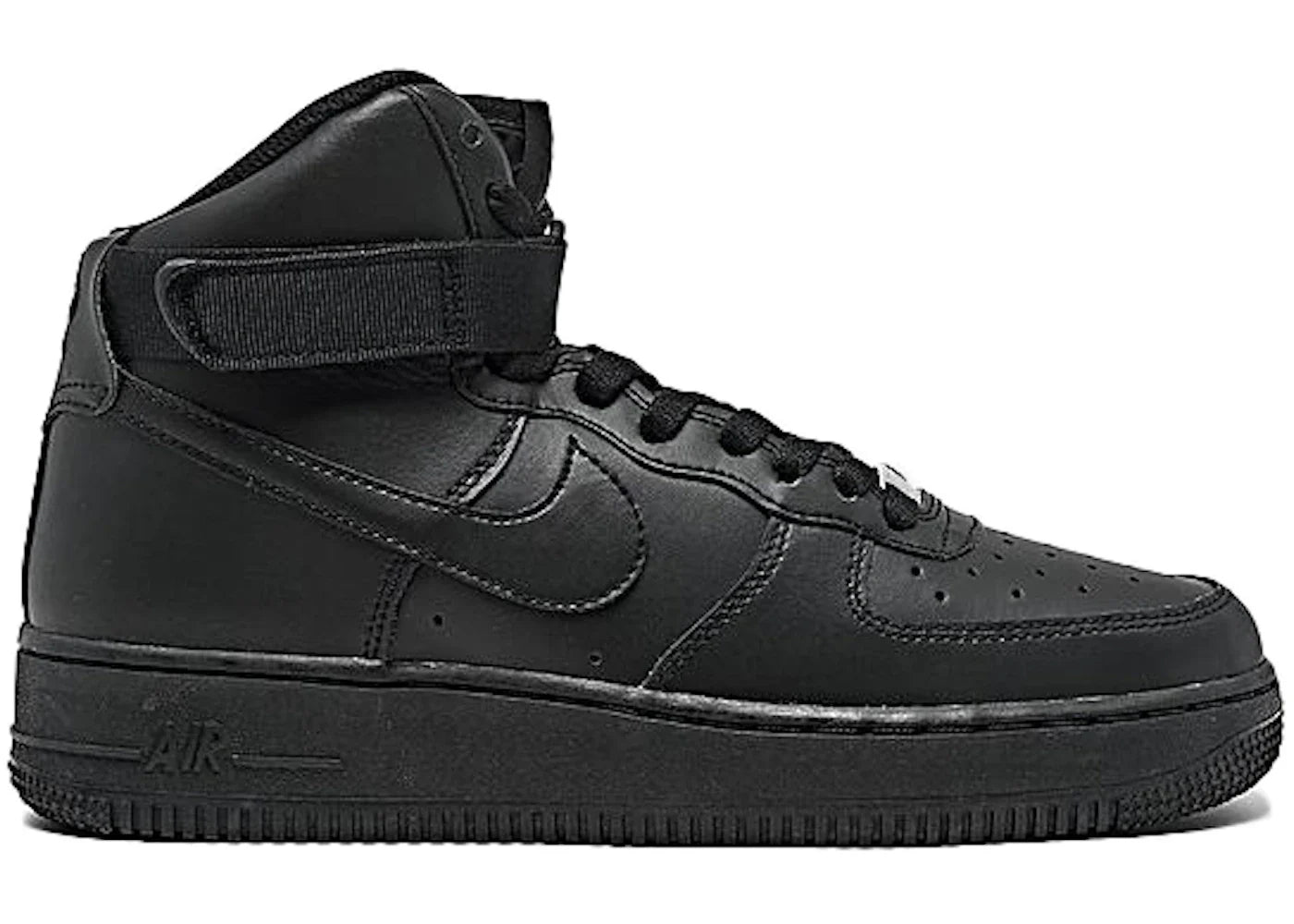 Nike Air Force 1 High LE Triple Black (GS)