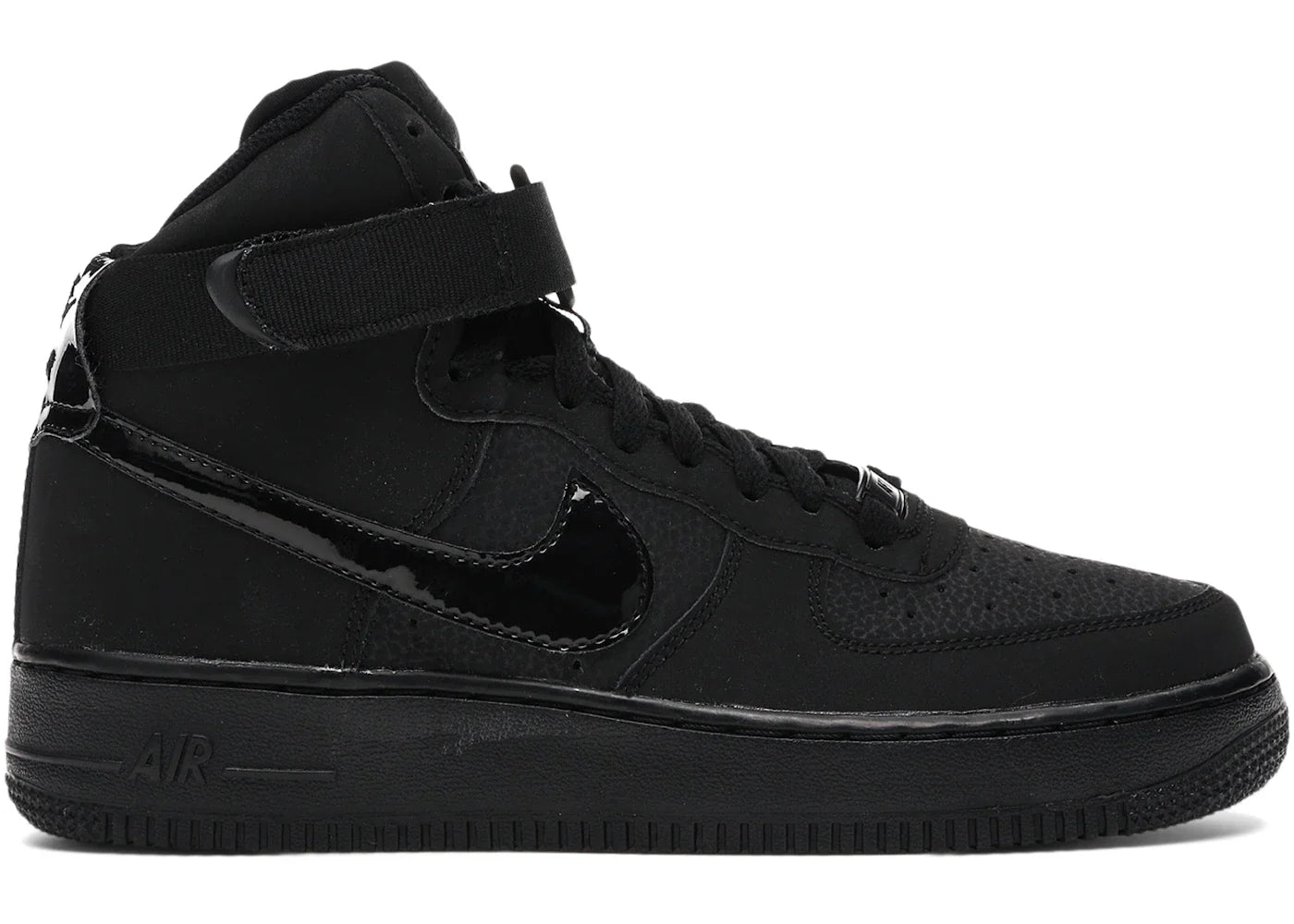 Nike Air Force 1 High Triple Black (GS)