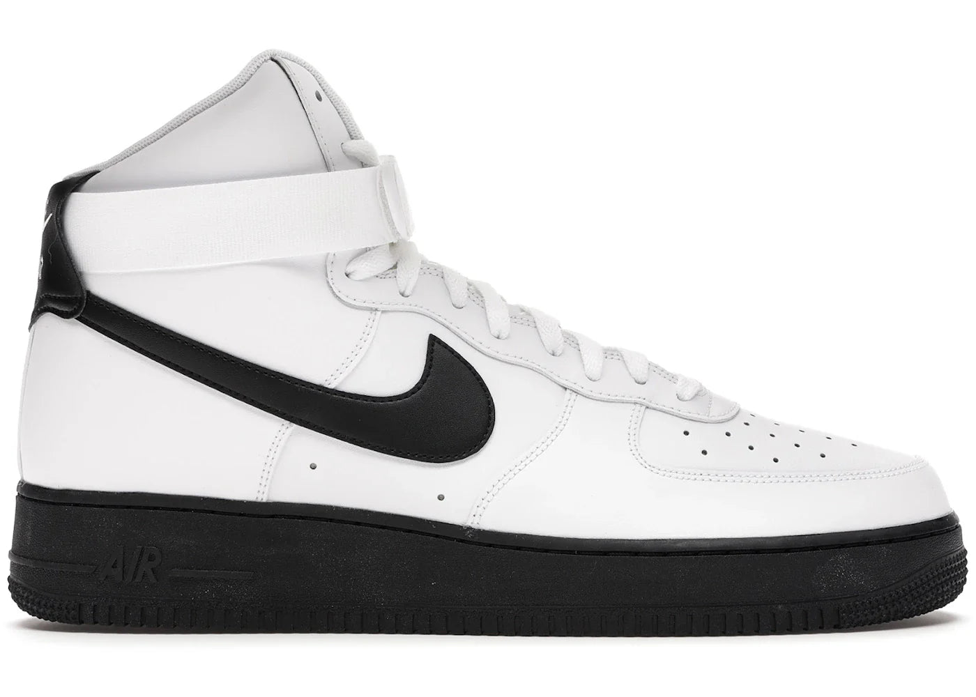 Nike Air Force 1 High White Black Midsole
