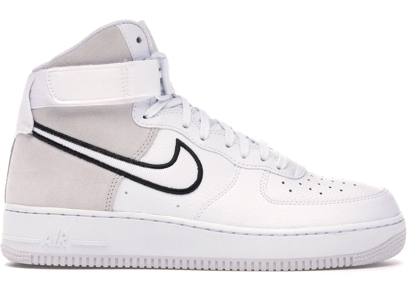 Nike Air Force 1 High White Vast Grey Black