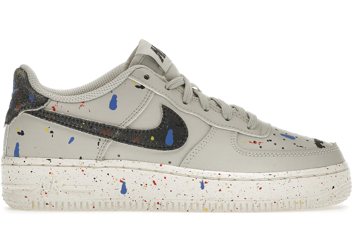 Nike Air Force 1 LV8 Paint Splatter Light Bone (GS)