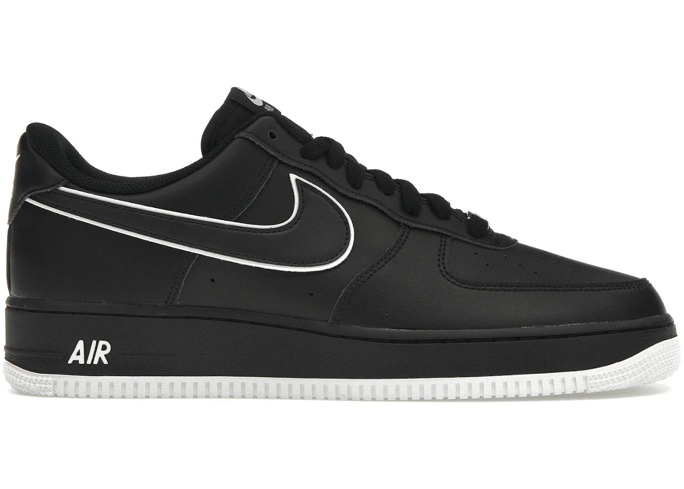 Nike Air Force 1 Low '07 Black White Sole (2023)
