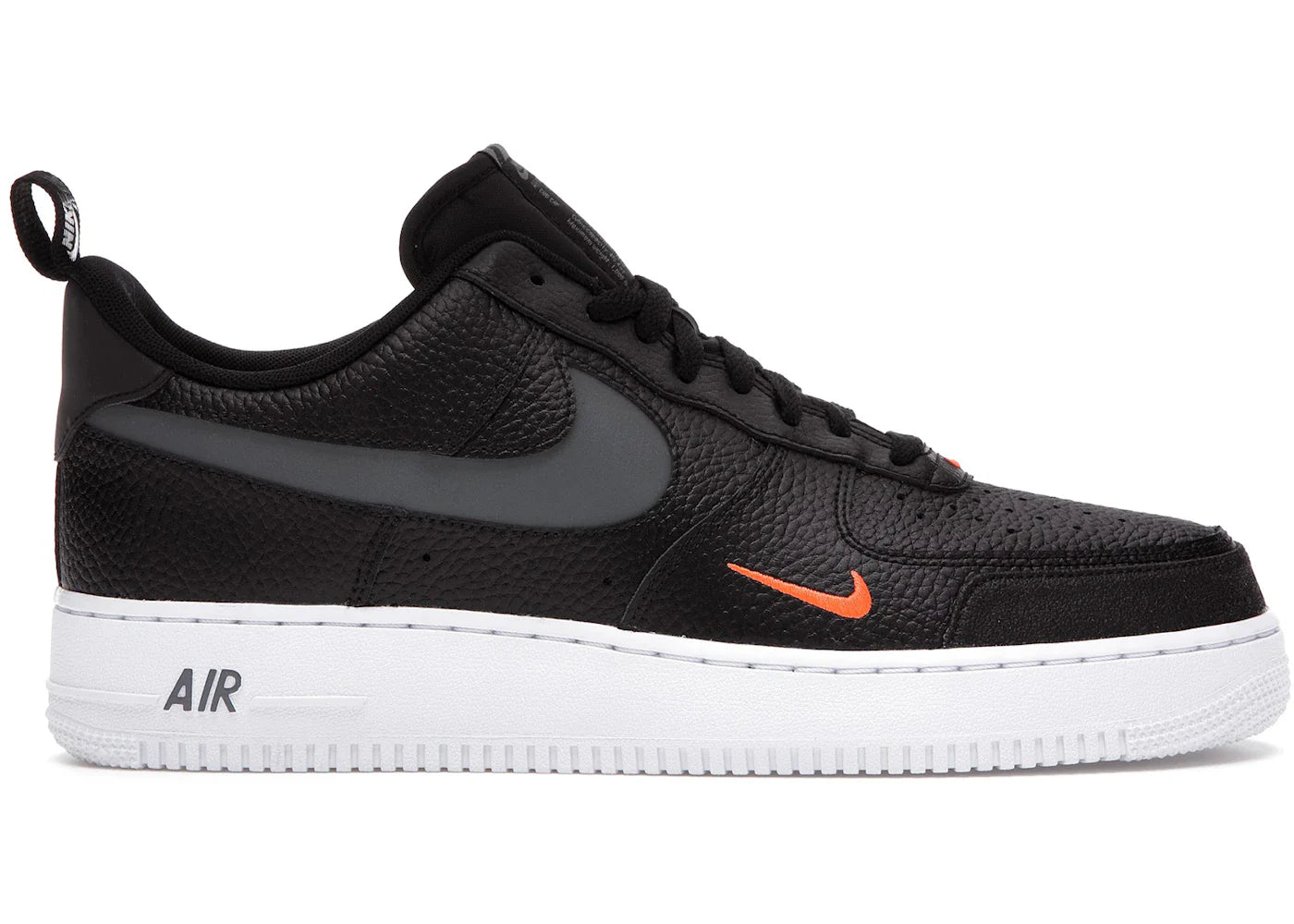 Nike Air Force 1 Low '07 LV8 Black Tumbled Leather