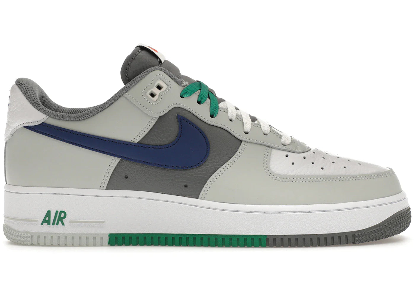 Nike Air Force 1 Low '07 LV8 Split Light Silver Deep Royal Blue