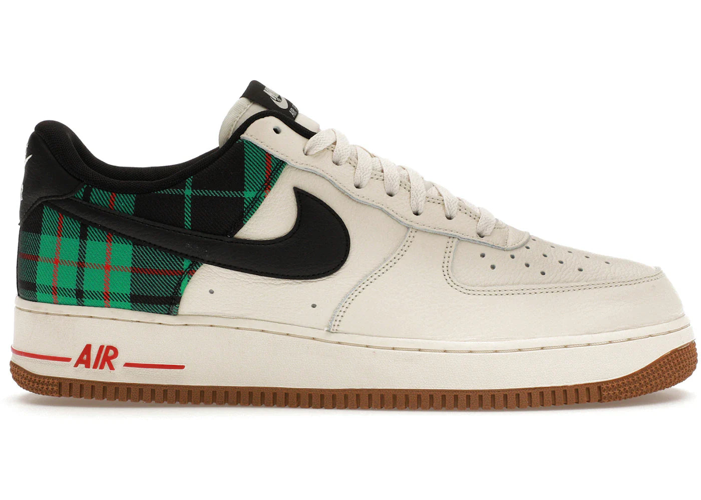 Nike Air Force 1 Low '07 LX Plaid Pale Ivory Stadium Green
