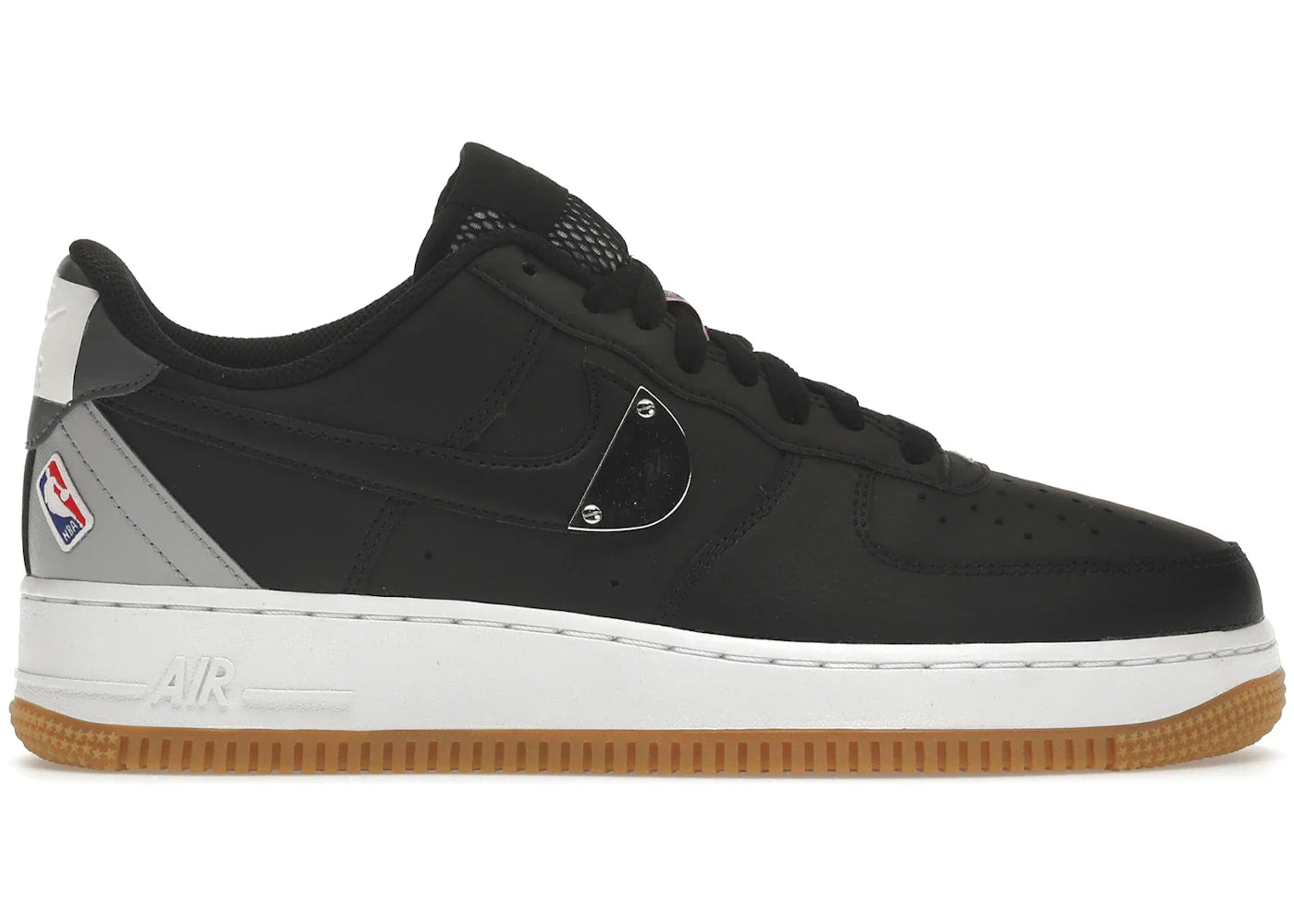 Nike Air Force 1 Low '07 NBA Black Silver