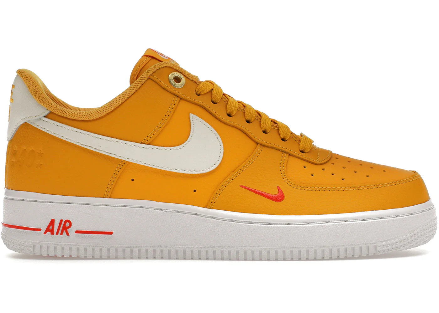 Nike Air Force 1 Low '07 SE 40th Anniversary Yellow Ochre Mini Swoosh (Women's)