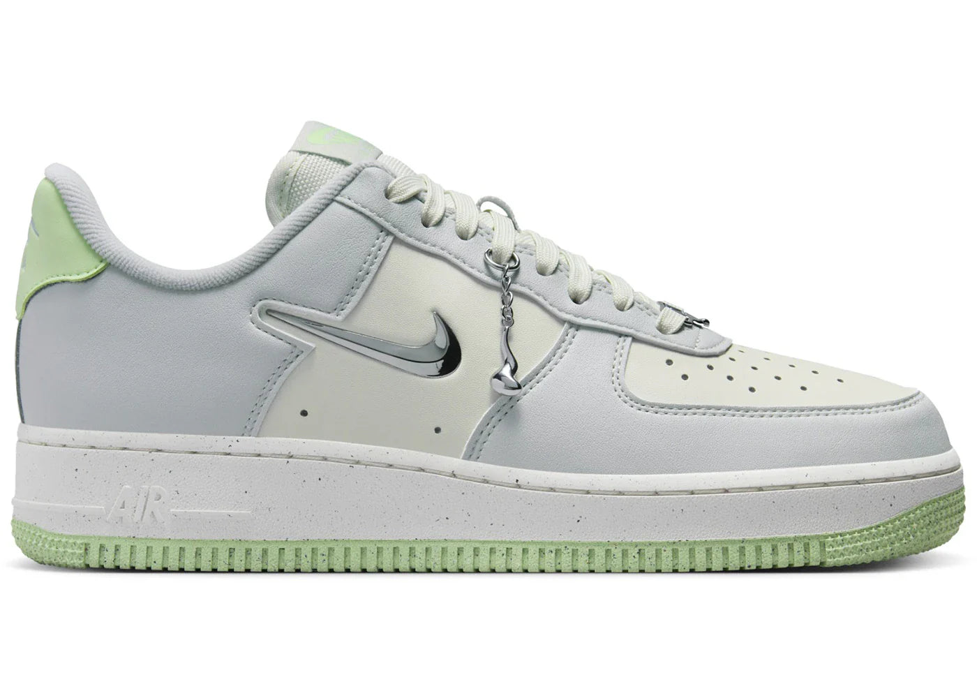 Nike Air Force 1 Low '07 SE Next Nature Sea Glass Vapor Green Liquid Metal (Women's)