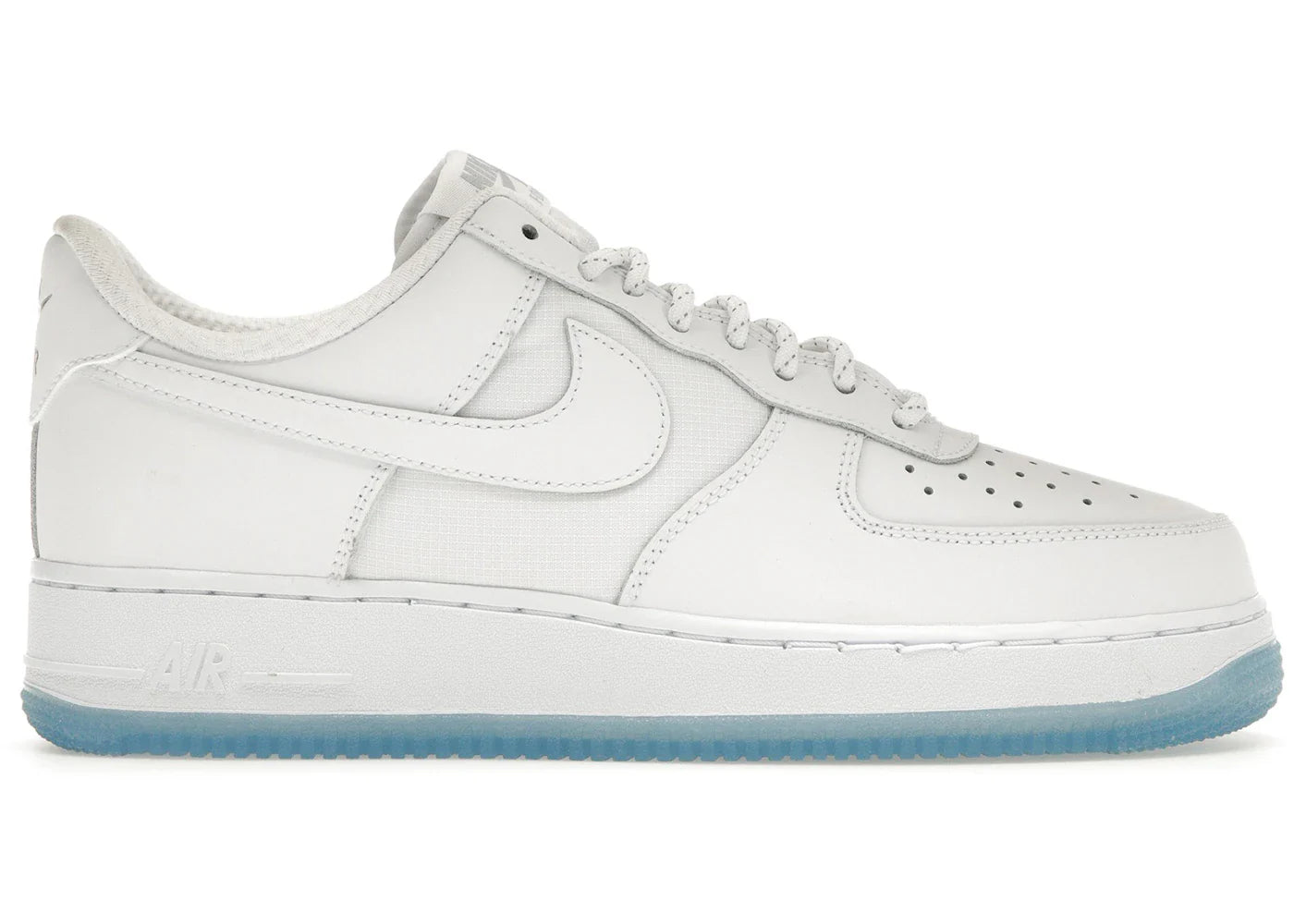 Nike Air Force 1 Low '07 White Ice Blue Sole