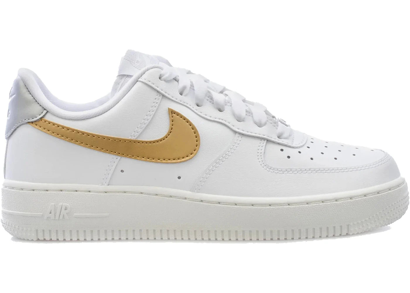 Nike Air Force 1 Low '07 White Metallic Gold (Women's)
