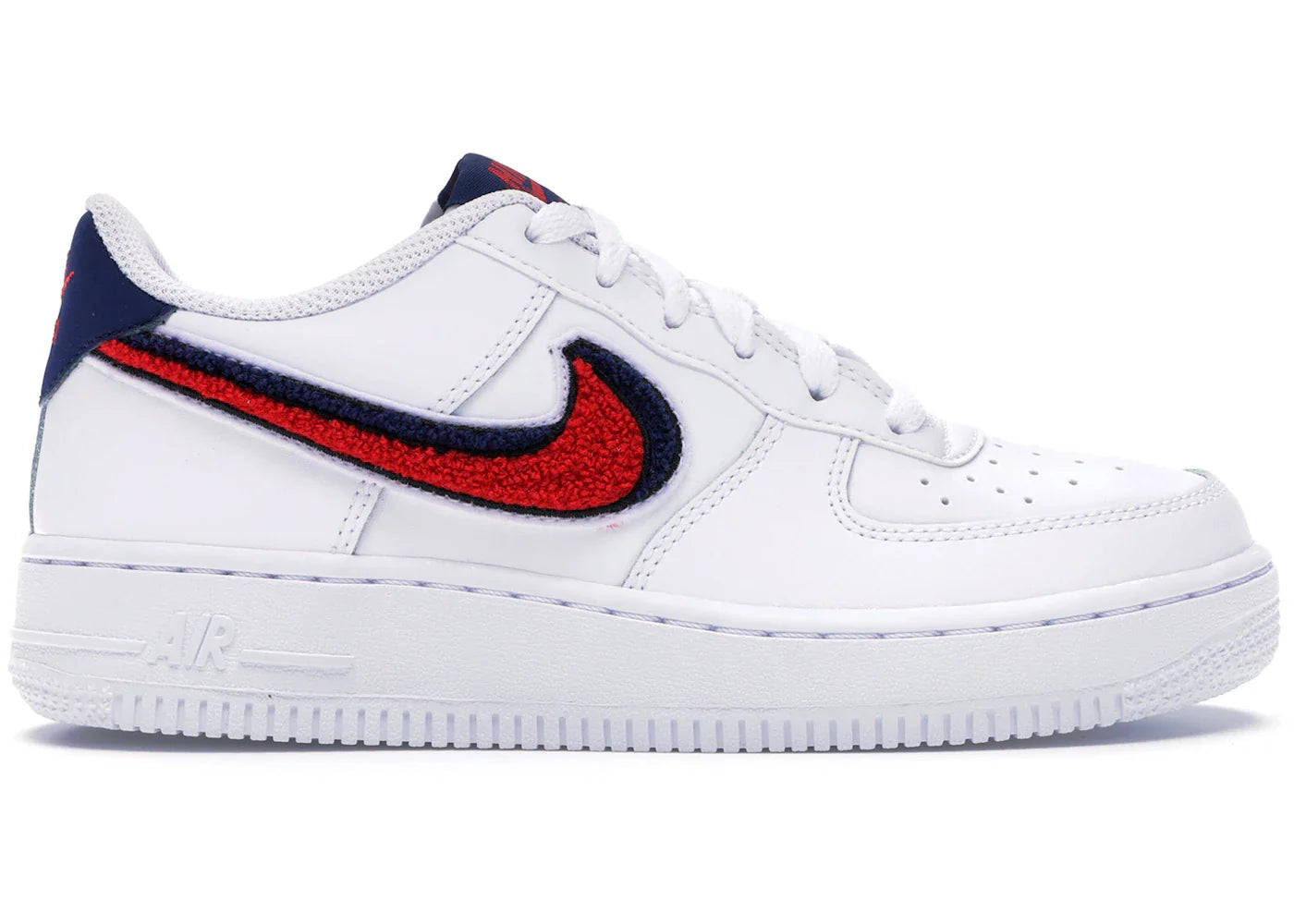 Nike Air Force 1 Low 3D Chenille Swoosh USA (GS)