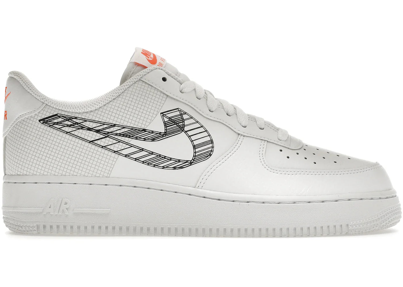Nike Air Force 1 Low 3D Swoosh Graphic