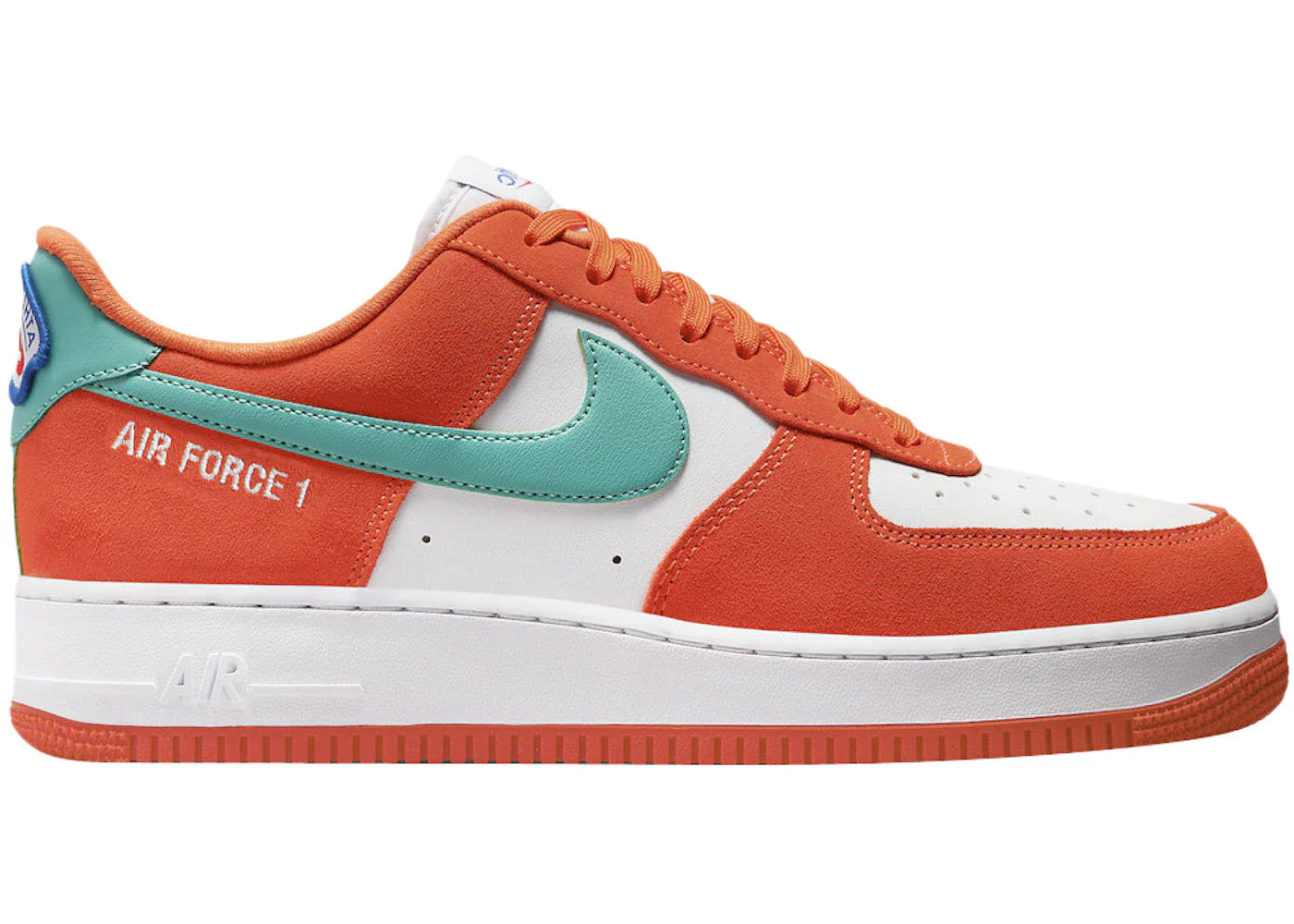 Nike Air Force 1 Low '07 LV8 Athletic Club White Orange