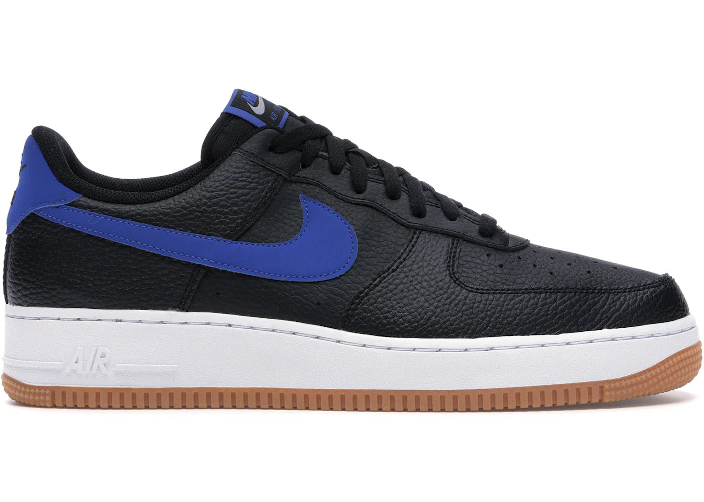 Nike Air Force 1 Low Black Royal Gum