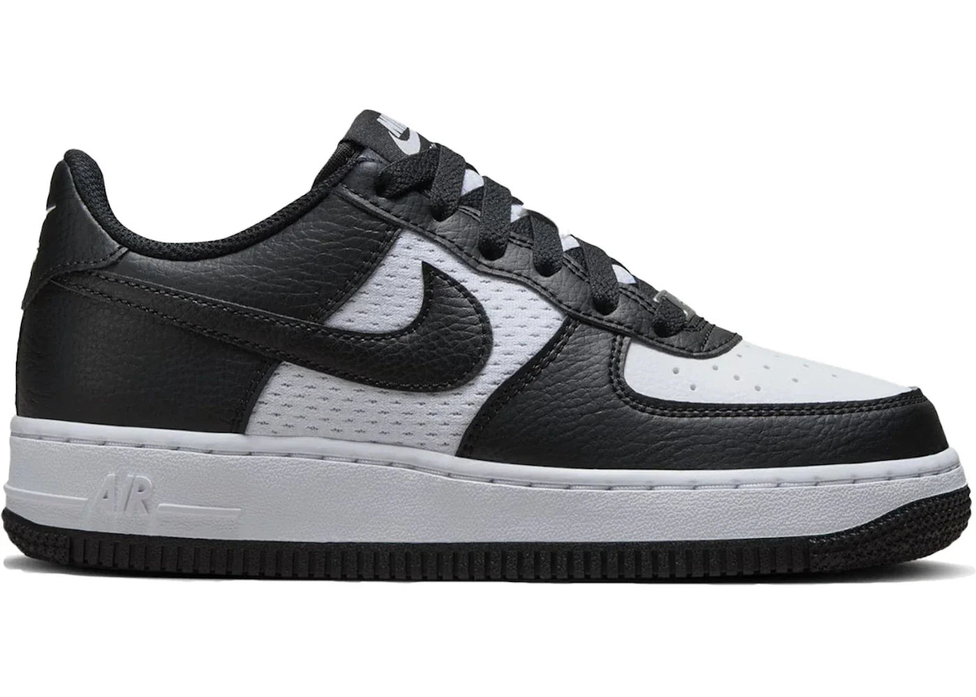 Nike Air Force 1 Low Black White Mesh (GS)