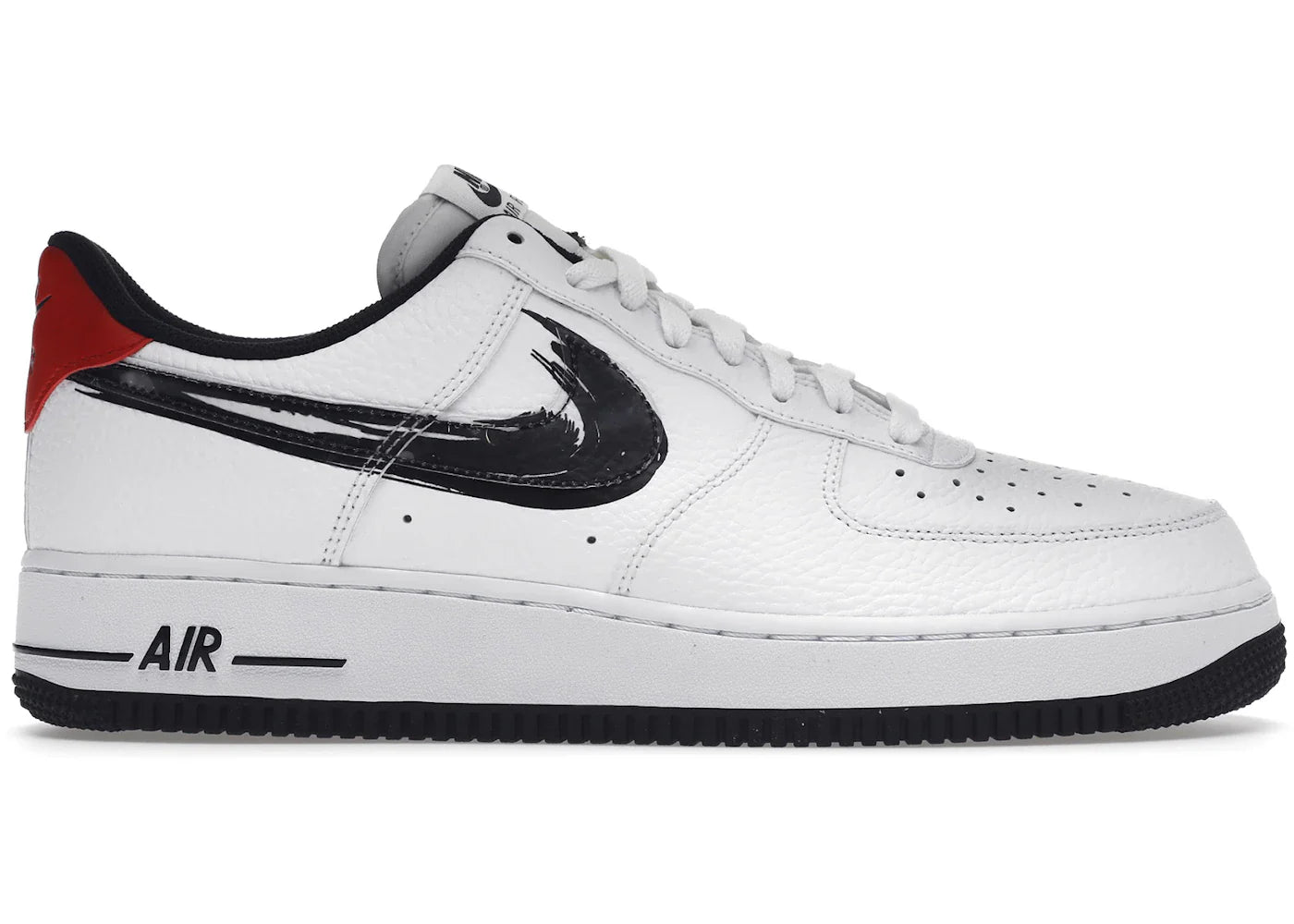 Nike Air Force 1 Low Brushstroke White Black