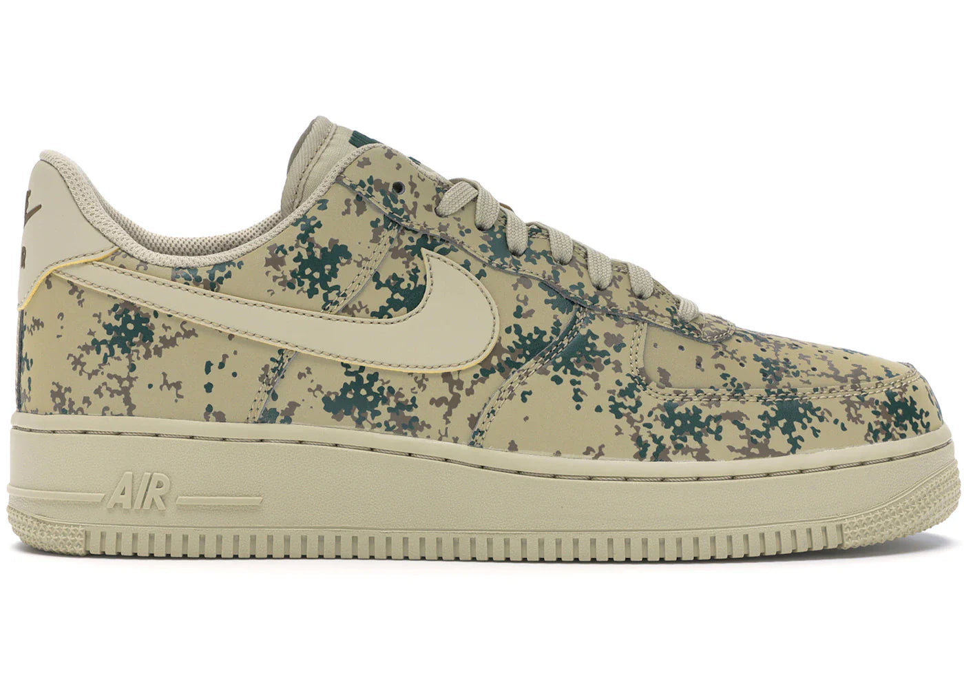 Nike Air Force 1 Low Desert Camo Team Gold