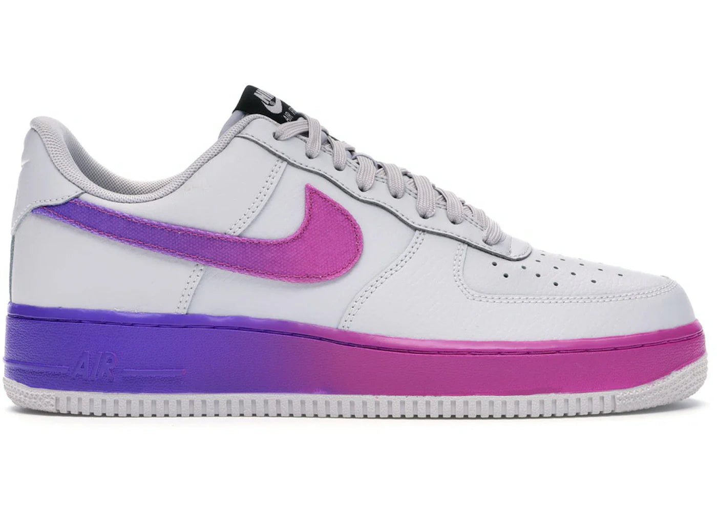 Nike Air Force 1 Low Gradient Vast Grey Hyper Grape